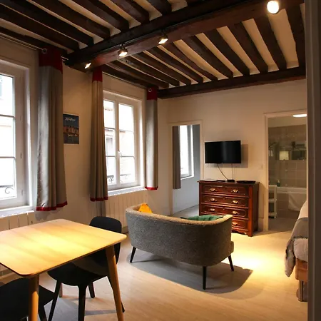 Lägenhet La Brise Normande Centre De De Honfleur